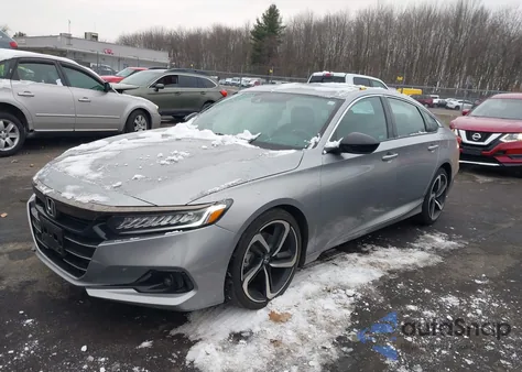 2022 Honda Accord Sport from USA, damaged, VIN 1HGCV1F39NA036374